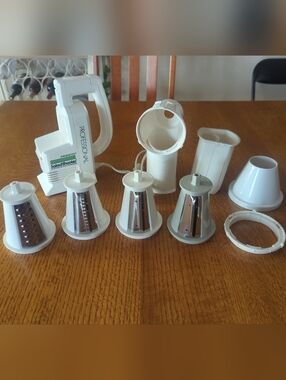 Presto Professional Electric Salad Shooter- Slicer, Shredder, Ripple -Model 0297